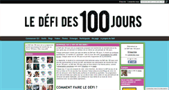 Desktop Screenshot of defides100jours.com